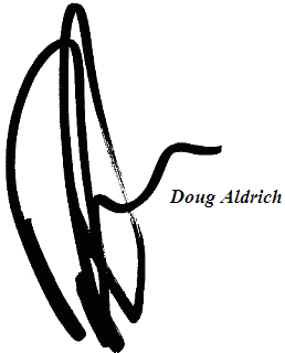 Doug's autograph